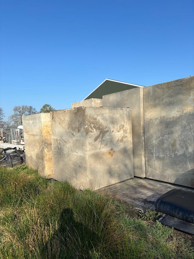 Meerdere gebruikte betonputten, Dieren en Toebehoren, Overige Dieren-accessoires, Gebruikt, Ophalen