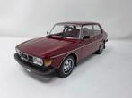 Saab 99 EMS donker rood Metallic 1:18 in OVP, Ophalen of Verzenden, Nieuw, Overige merken