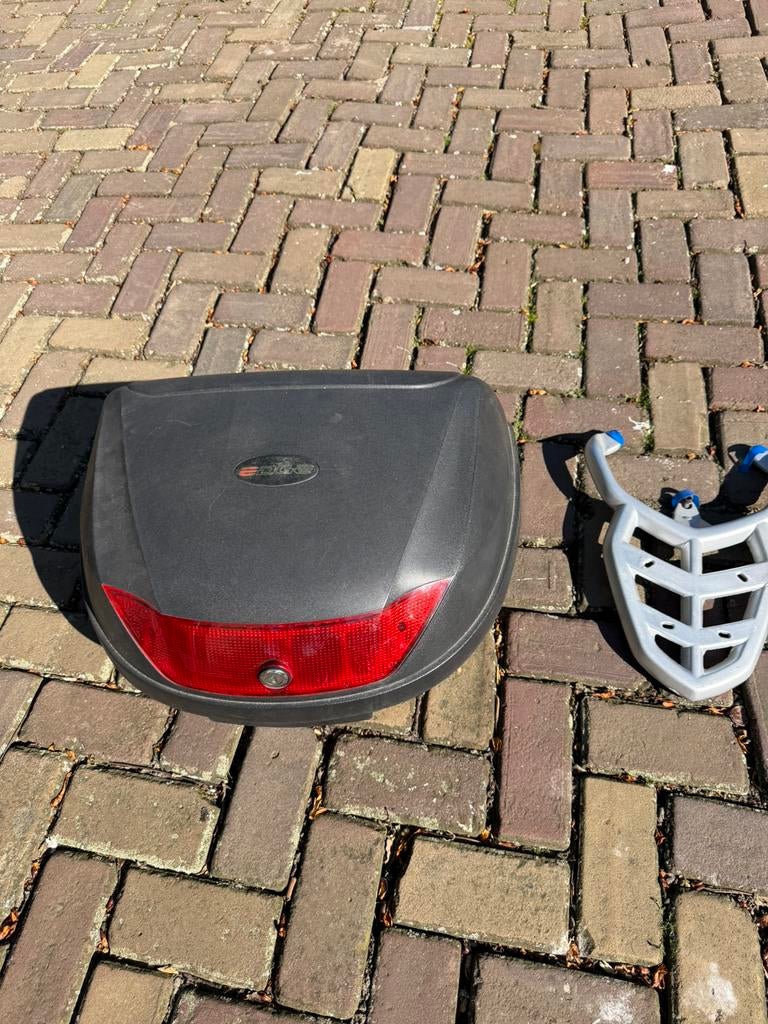 Scooterkoffer, Fietsen en Brommers, Ophalen, Zo goed als nieuw