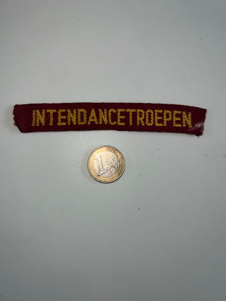 Intendance Troepen Embleem, Verzamelen, Ophalen of Verzenden, Overige soorten, Nederland, Embleem of Badge