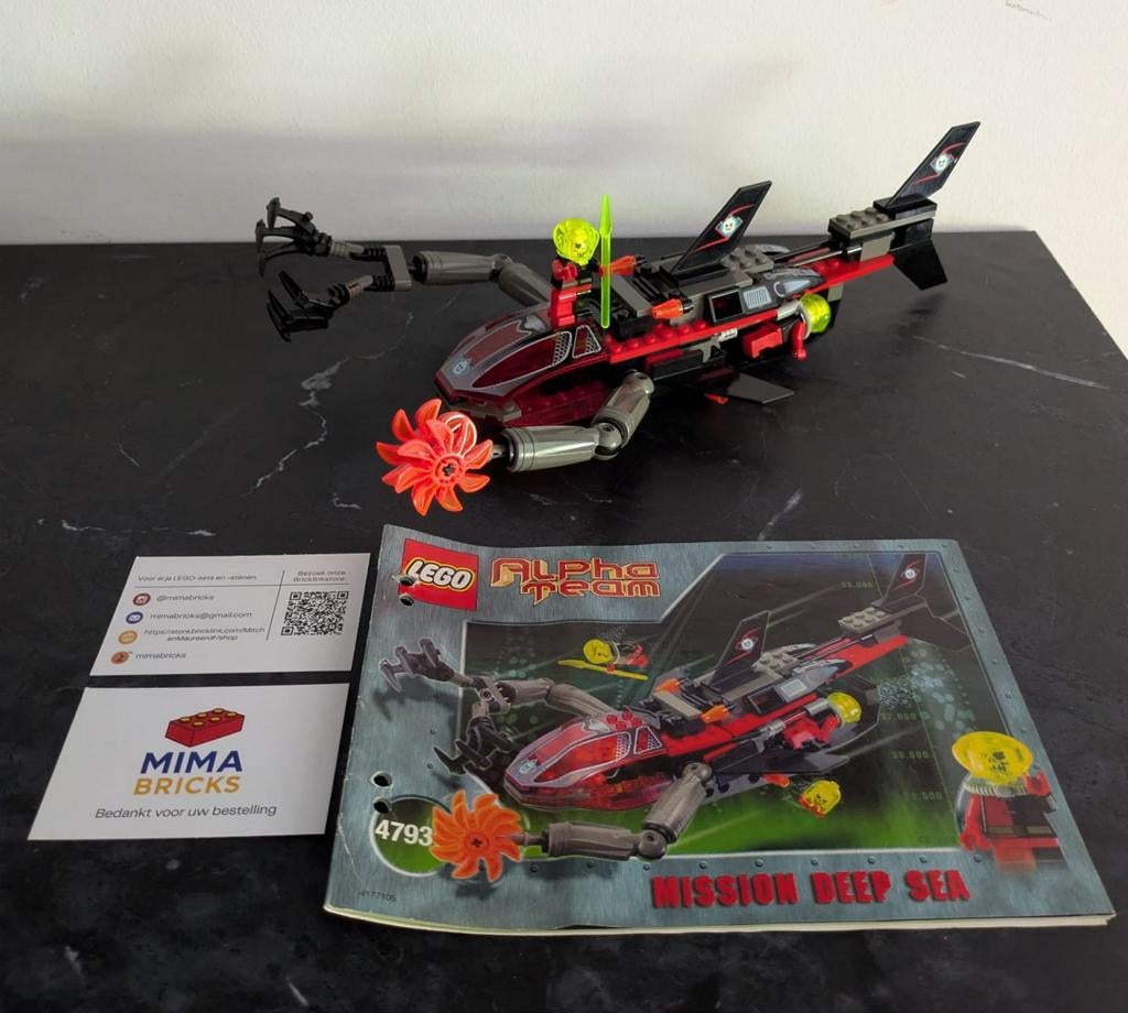 Lego Alpha Team 4793 Mission Deep Sea, Lego, Lego, Ophalen of Verzenden, Zo goed als nieuw
