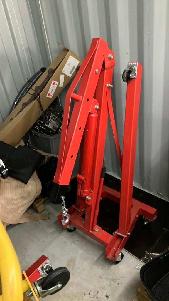 Motortakel 2 ton, Auto diversen, Autogereedschap, Ophalen, Zo goed als nieuw