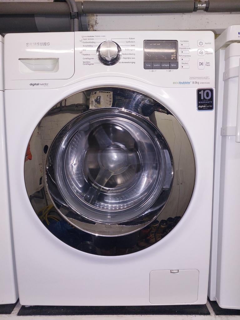Samsung eco Bubble wasmachine - in nieuwstaat!, Ophalen of Verzenden, Zo goed als nieuw, 85 tot 90 cm, 1200 tot 1600 toeren