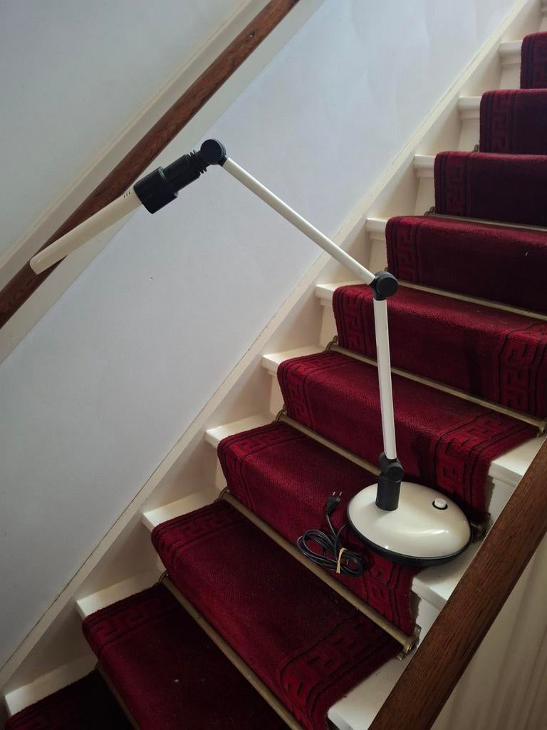 Vintage May en Christe scharnierlamp., Huis en Inrichting, Lampen | Tafellampen, Ophalen of Verzenden