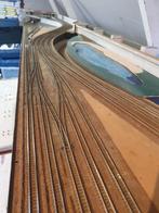 Modelbaan 610 lang met Peco rails, Gebruikt, Gelijkstroom, Rails, NS