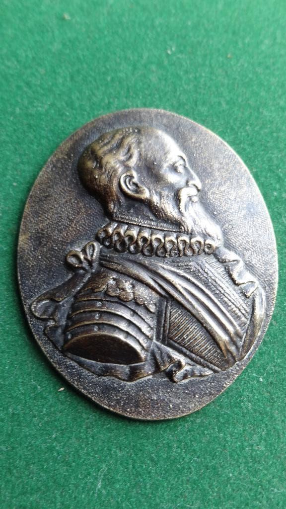 Antieke Bronzen Plaquette 19e eeuw, Ophalen of Verzenden, Brons