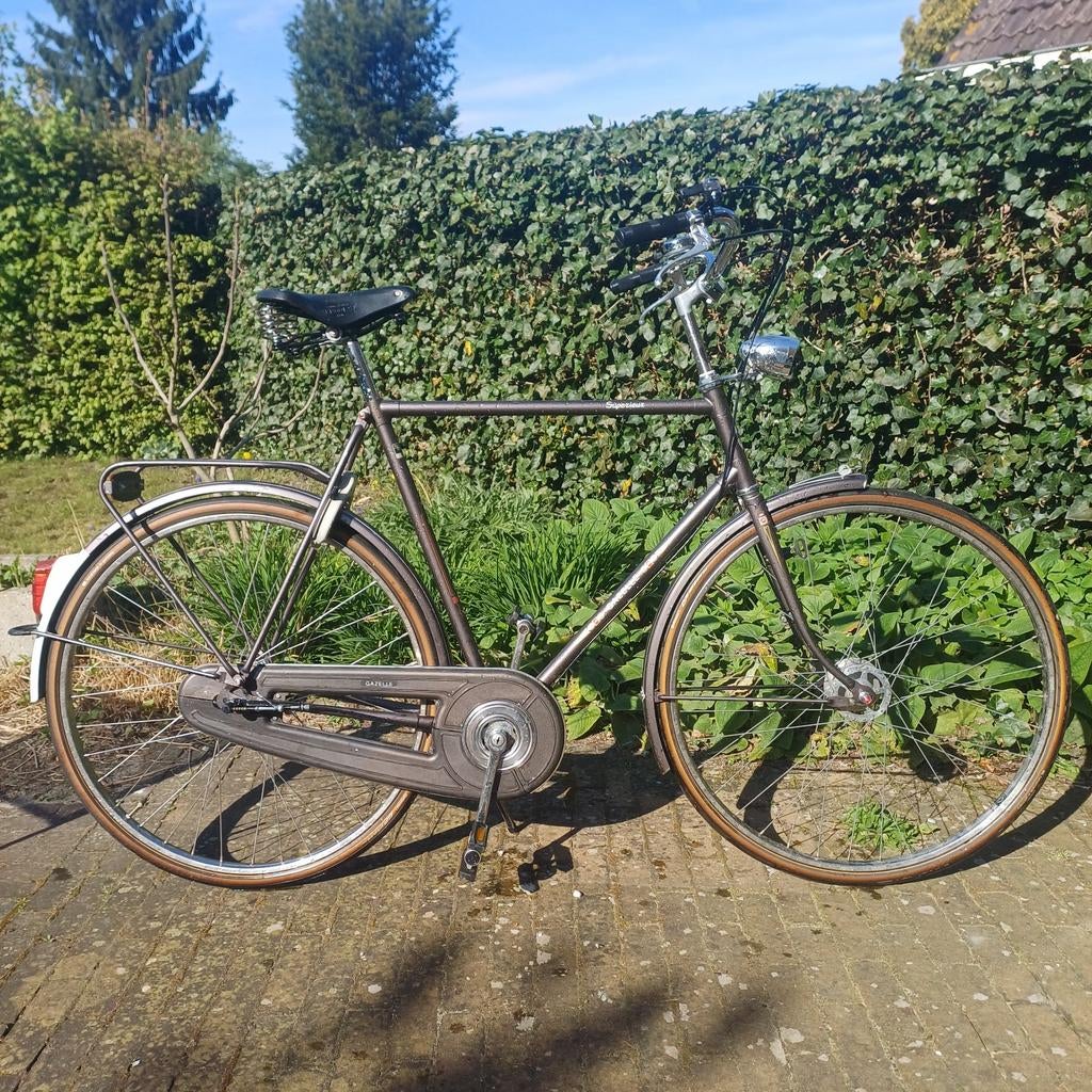 Vintage Gazelle Superieur Heren 61cm Topstaat!!!, 59 cm of meer, Ophalen