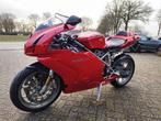 Ducati 999 Testastretta, Incl: grote beurt, desmo onderhoud, 2 cilinders, Sportuitlaat, Motorrijbewijs A, Bedrijf