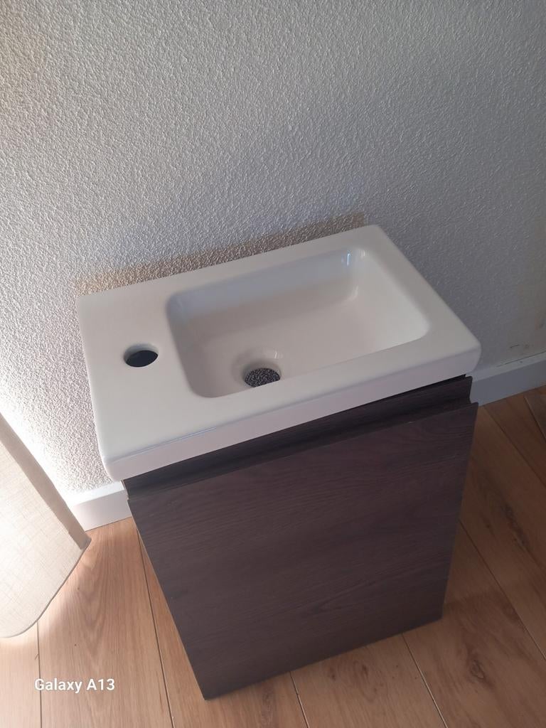 Maxaro toiletmeubel met wasbak (Pico), Huis en Inrichting, Badkamer | Badkamermeubels, Minder dan 50 cm, Nieuw, Ophalen of Verzenden