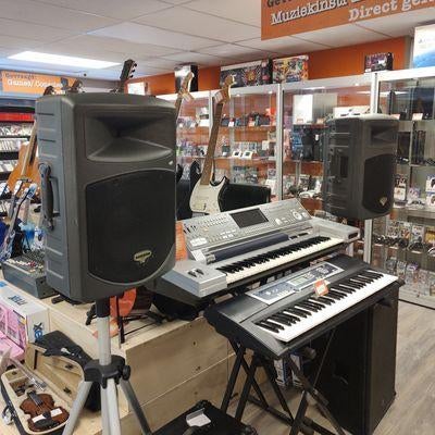 Samson bd300 PA speakers + standaard || Nu voor €279.99!!, Overige merken, Ophalen of Verzenden, X, 120 watt of meer