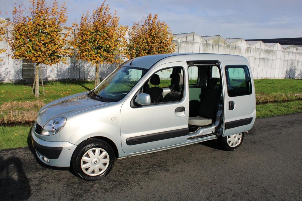 Renault Kangoo 1.6-16V Expression Luxe Rolstoel vervoer met, Auto's, Renault, 49 €/maand, Origineel Nederlands, Bedrijf, Handgeschakeld