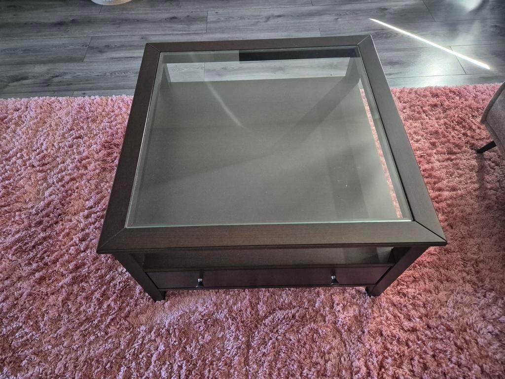 IKEA IDANÄS salontafel, donkerbruin, met lade, Ophalen of Verzenden