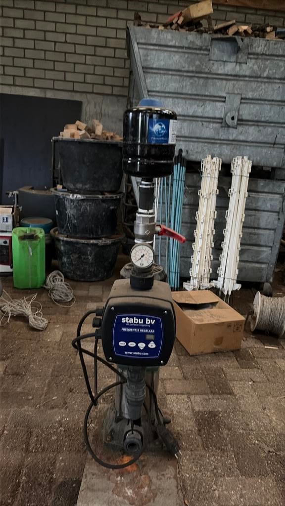 Frequentie waterpomp frequentieregelaar, Stalling