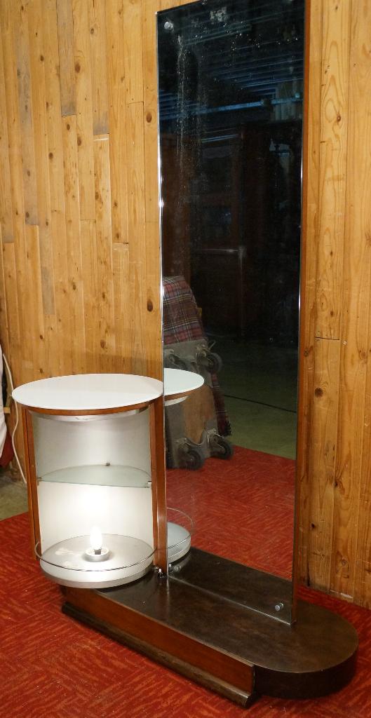 Art Deco kaptafel toilettafel makeup tafel sidetable spiegel, Ophalen, Gebruikt, Art Deco, Jugendstil, Antiek, Design, Art Nouveau, Moderne stijl