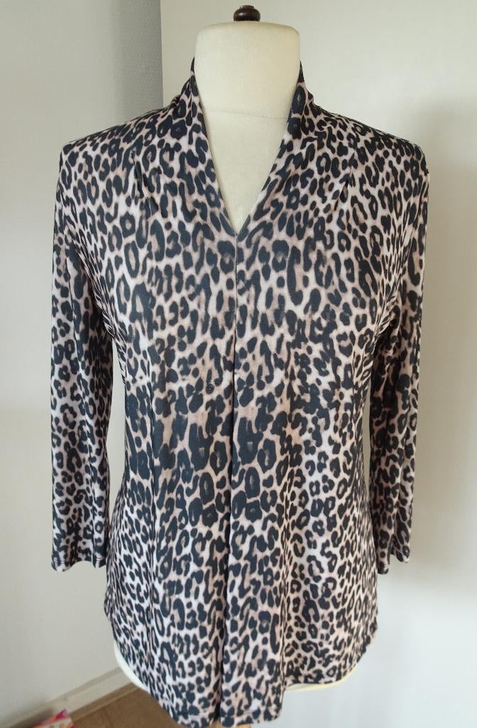 STRETCH SHIRT VAN STEPPIN OUT MAAT M, Kleding | Dames, Maat 38/40 (M), Overige kleuren, Ophalen of Verzenden, Zo goed als nieuw