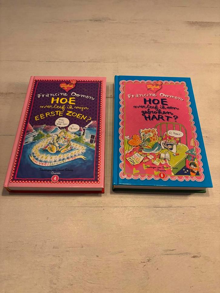 Hoe Overleef Ik? bundels 4, 5, 6, 7 - Francine Oomen, Boeken, Kinderboeken | Jeugd | 13 jaar en ouder, Nieuw, Fictie, Ophalen of Verzenden