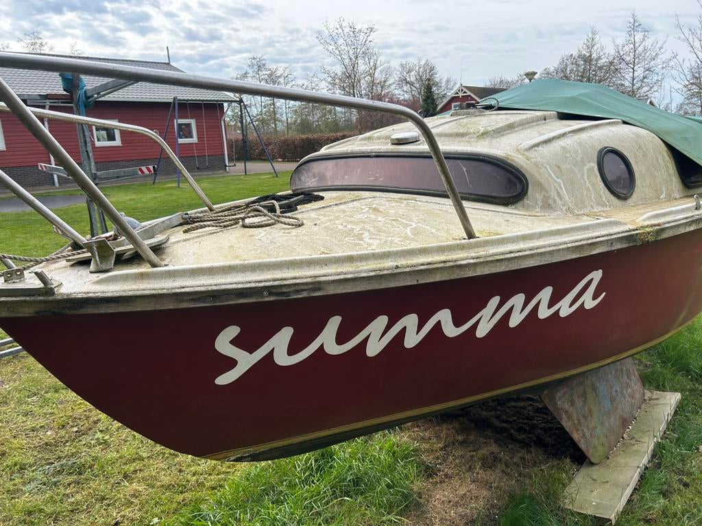 Kajuitzeilboot Leisure 17 kimkieler geringe diepgang., Watersport en Boten, Open zeilboten, Gebruikt, Overige typen, 3 tot 6 meter