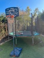 Gratis afhalen trampoline en basketbal korf, Ophalen, Gebruikt, Ring, Bord of Paal