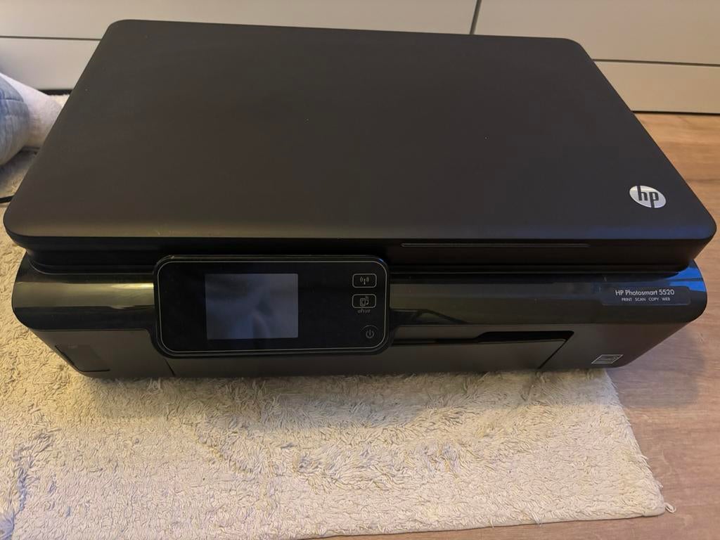 HP Photosmart 5520 printer, Computers en Software, Printers, Ophalen, Zo goed als nieuw, Draadloos