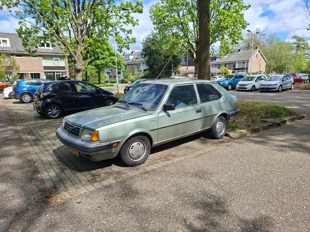 Volvo 340 1.4 DL 1986 Groen, Auto's, 4 cilinders, Origineel Nederlands, Overige kleuren, 1000 kg