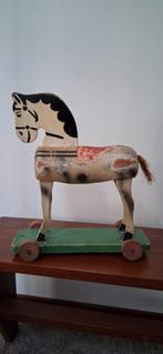 Houten paardje brocant, Ophalen, Gebruikt