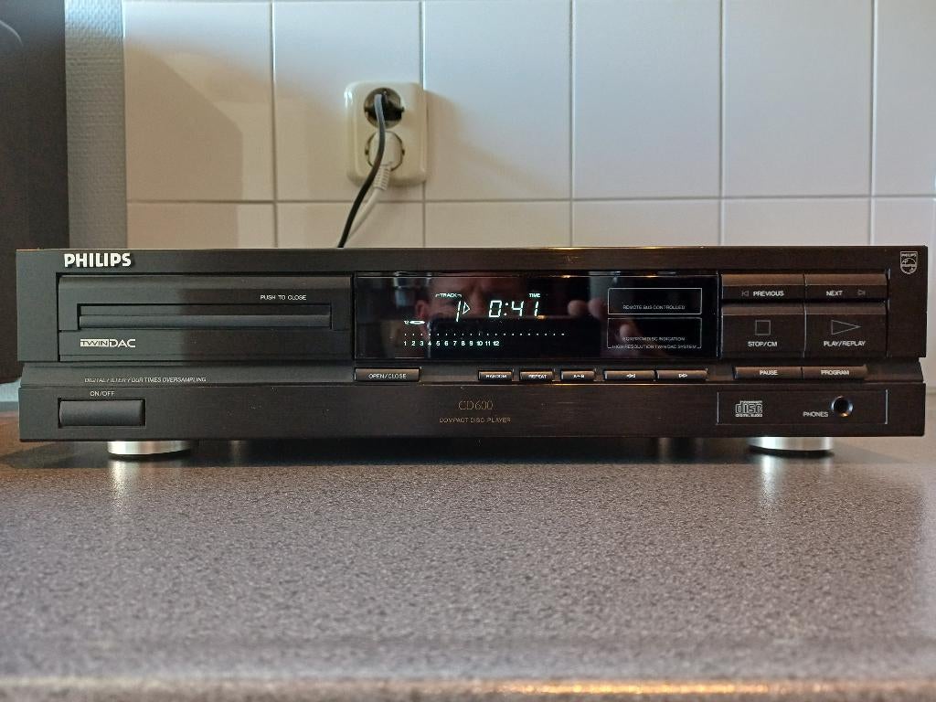 Philips CD600 CD-Speler, Audio, Tv en Foto, Cd-spelers, Ophalen, Refurbished, Philips
