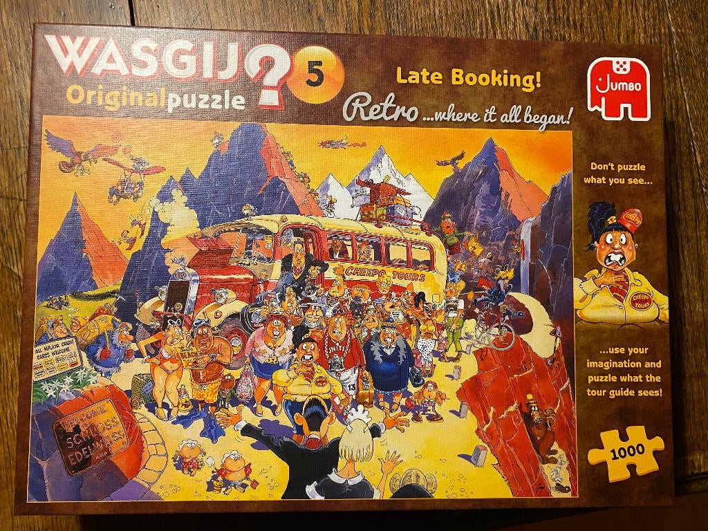 Wasgij legpuzzels, Ophalen of Verzenden, 500 t/m 1500 stukjes, Zo goed als nieuw, Legpuzzel