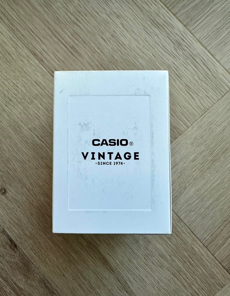 Casio Vintage Iconic A168WG-9EF - Goudkleurig, Sieraden, Tassen en Uiterlijk, Horloges | Heren, Staal, Polshorloge, Nieuw, Ophalen of Verzenden