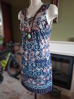 K-Design K Design jurk mooie bewerkte hals XL, K-design, Maat 46/48 (XL) of groter, Knielengte, Gedragen