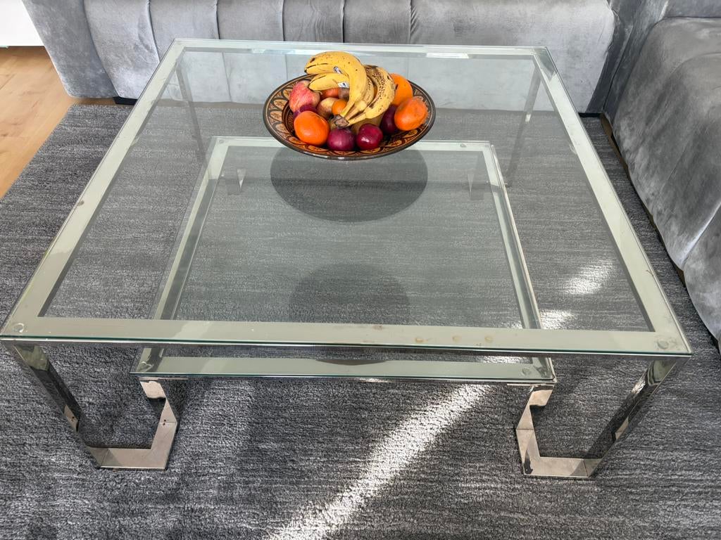 Salontafel, 100 tot 150 cm, Zo goed als nieuw, Minder dan 50 cm, Rechthoekig