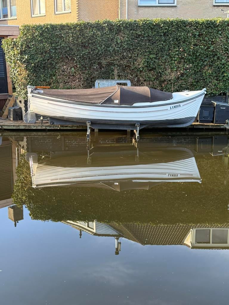 Arie wiegmans Aw 16 sloep met Yanmar 10 pk, Watersport en Boten, Ophalen, 10 tot 30 pk, Gebruikt, Binnenboordmotor