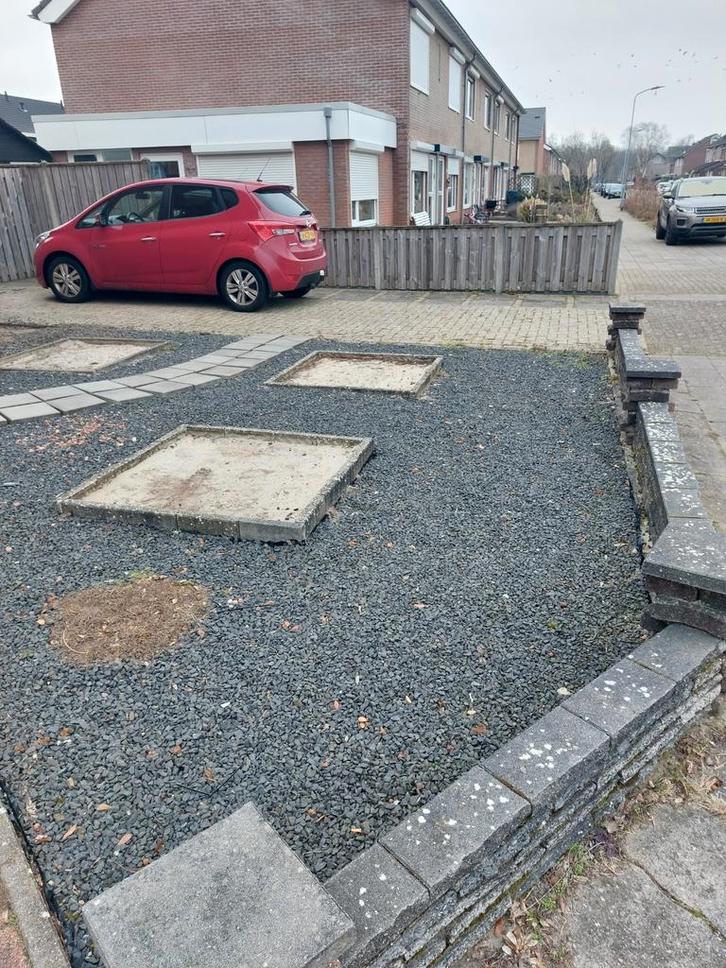 Zwarte Grind Steentjes voor Tuin (deels opgehaald), Tuin en Terras, Grind, Keien en Split, Ophalen