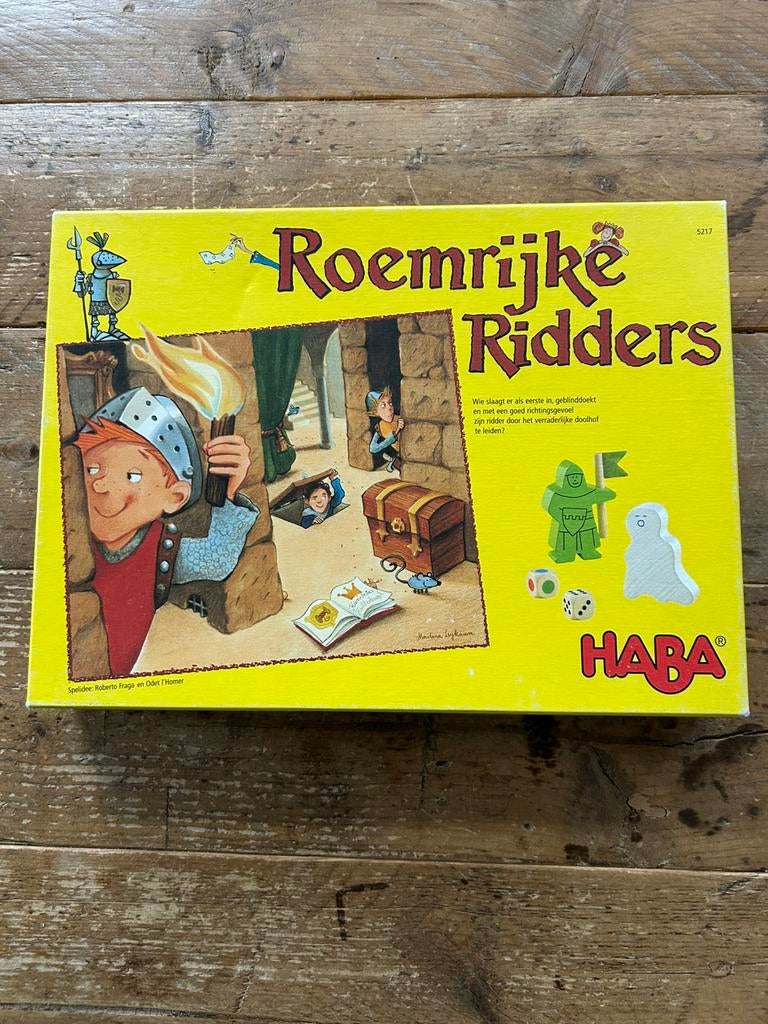 Roemrijke ridders - HABA, Ophalen of Verzenden, Zo goed als nieuw