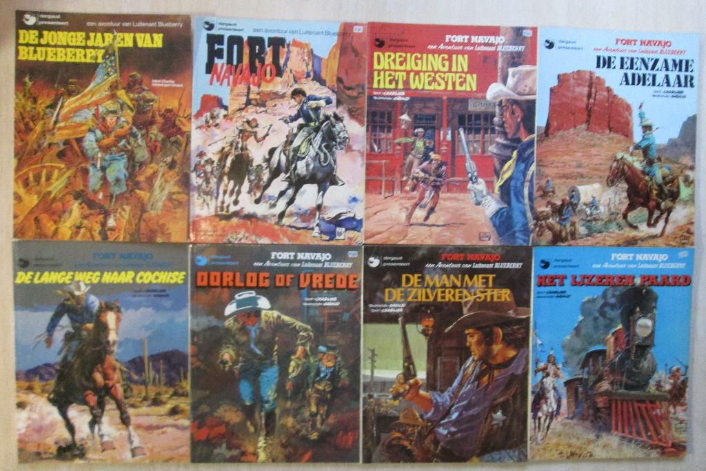 Blueberry 1 t/m 22 (SC), Meerdere stripboeken, Ophalen of Verzenden, Zo goed als nieuw, Jean Giraud.