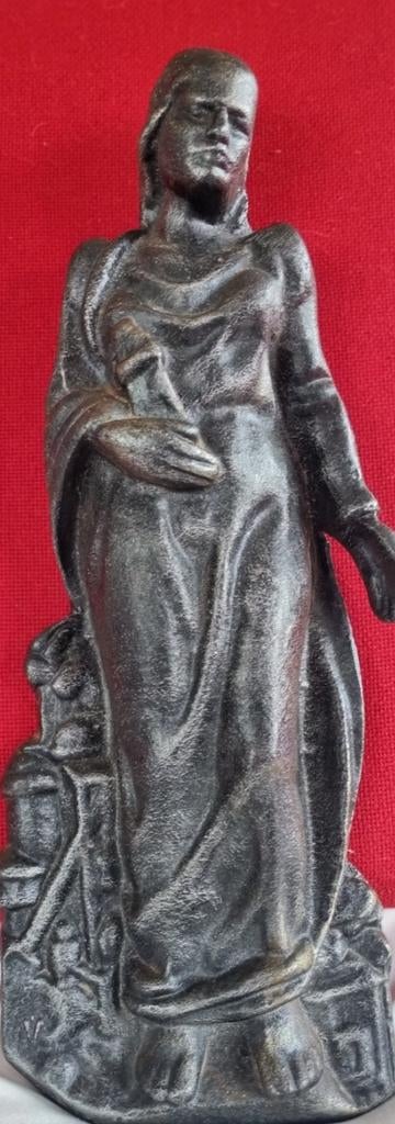 "Heilige Barbara Beschermheilige tegen plotseling gevaar, Verzamelen, Religie, Beeld(je), Ophalen of Verzenden