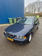 BMW 5-Serie 2.2 I 520 AUT 2000 Blauw, Auto's, Blauw, Grijs, 170 pk, Sedan