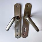 Deurklinken met vaste rozetten - één set , Ophalen of Verzenden