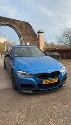 BMW 328i xdrive upgrade edition & m pakket, Automaat, Zwart, 4 cilinders, Blauw