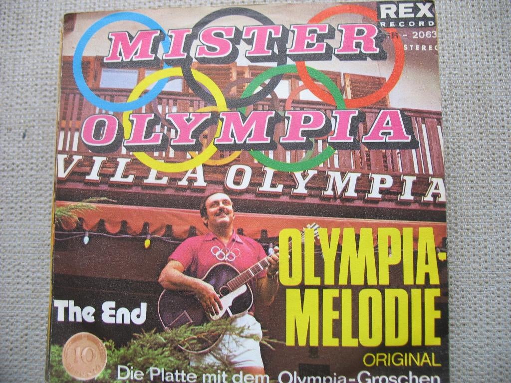 Mister Olympia - Olympia Melodie, Gebruikt, Overige genres, 7 inch, Single