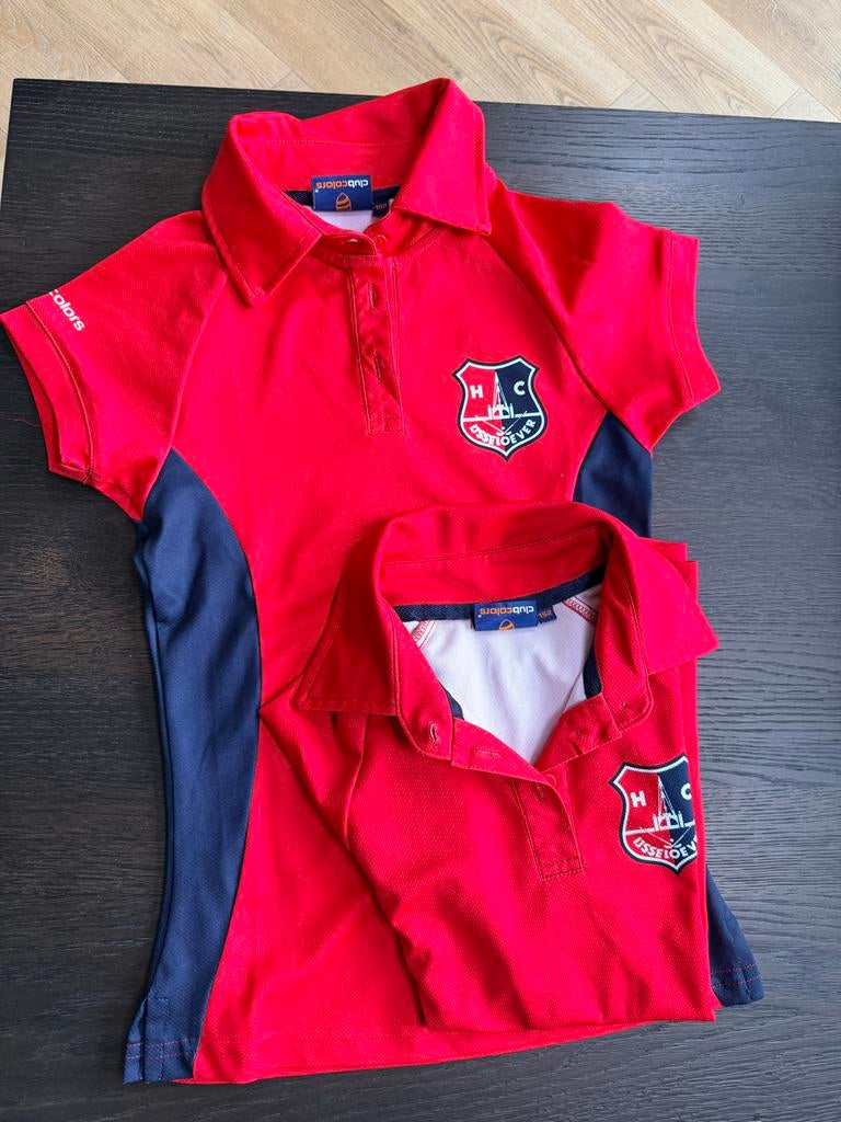 Twee hockey shirts IJsseloever, maat 152, Ophalen of Verzenden, Gebruikt, Kleding