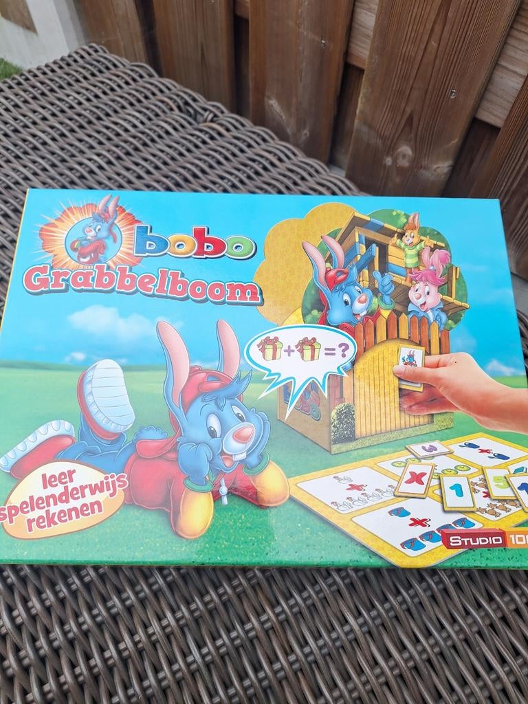 Bobo Grabbelboom: Leer Spelenderwijs Rekenen, Een of twee spelers, Ophalen of Verzenden, Gebruikt, Studio 100