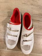 Wielrenschoenen  btwin wit maat 42, Ophalen of Verzenden, Gebruikt, Schoenen