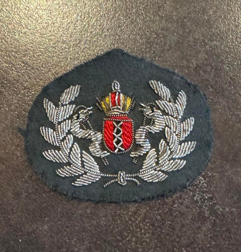 Embleem van de GG en GD gemeente Amsterdam, Verzamelen, Militaria | Algemeen, Ophalen of Verzenden, Marechaussee, Nederland, Embleem of Badge