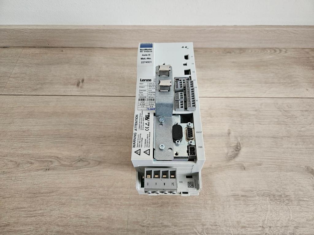 :LENZE SERVO CONTROLLER ECSDA008C4B, 0-480V, Ophalen of Verzenden, Gebruikt