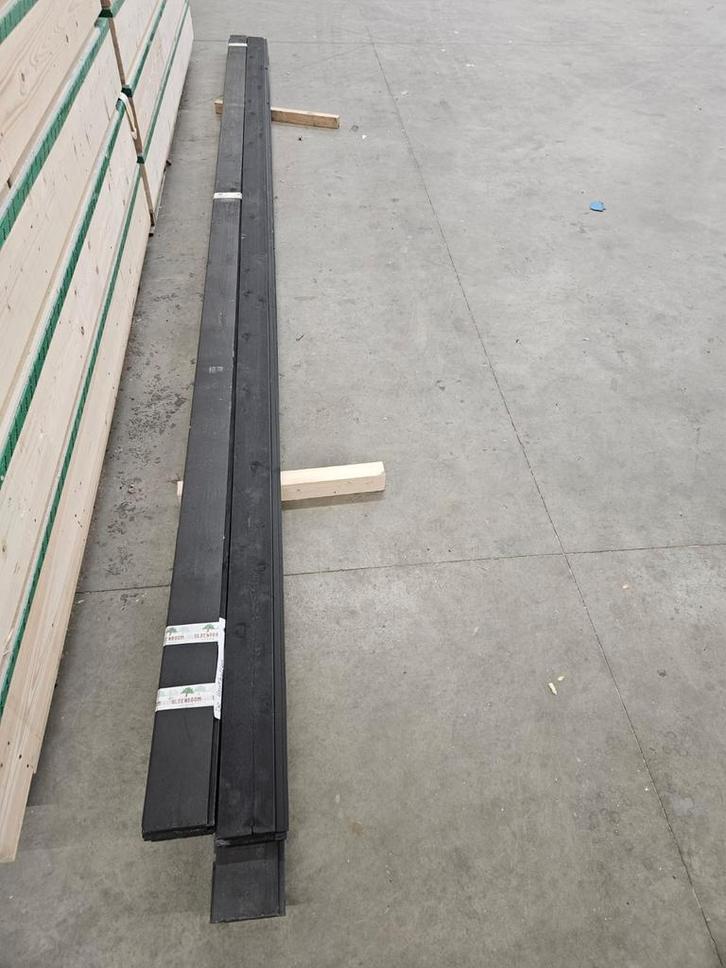 Diverse houten planken, hardhout, rabatdelen, frake, plint, Doe-het-zelf en Verbouw, Hout en Planken, Nieuw, Plank, Overige houtsoorten