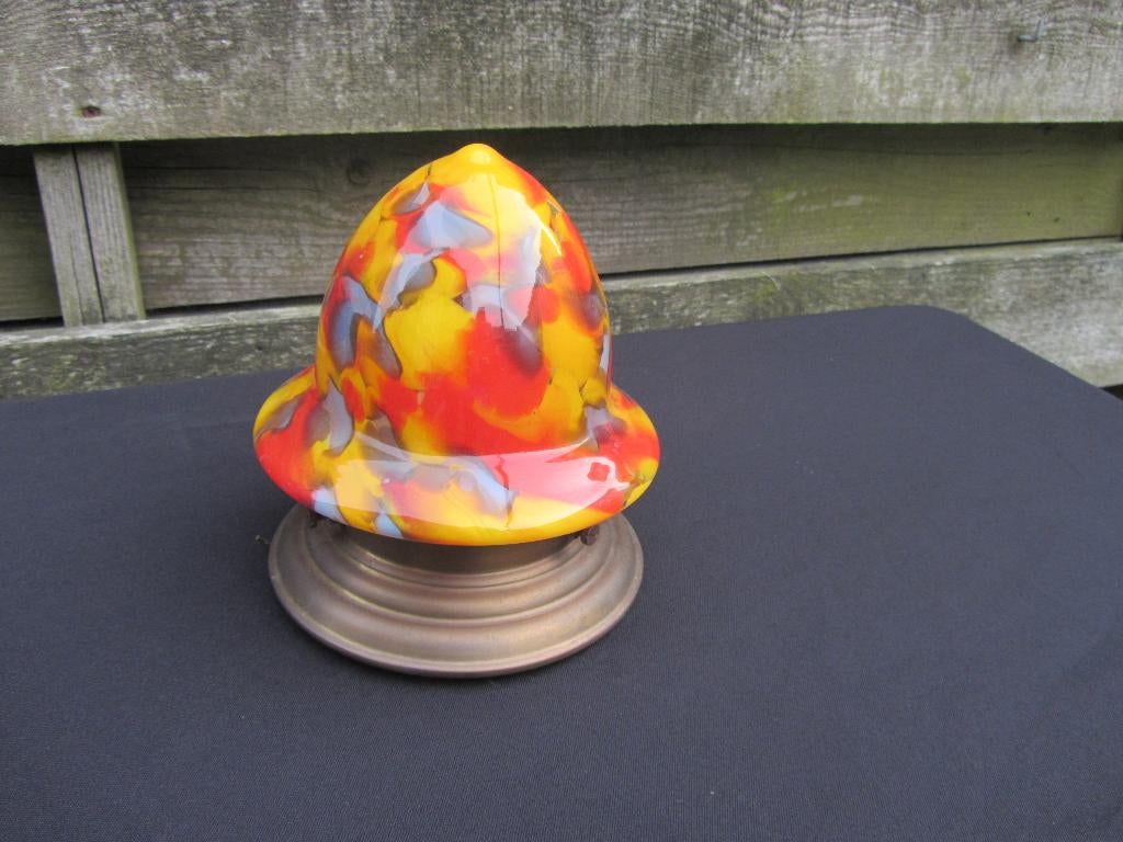 DIVERSE KLEINE ART DECO EN GISPEN PLAFONNIERES, Ophalen, Gebruikt, ART DECO  EN GISPEN