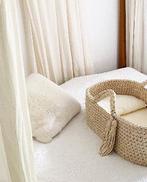 Nieuwe Mozes mand wiegje - Beige gehaakt babybedje, Ophalen, Nieuw, Wieg