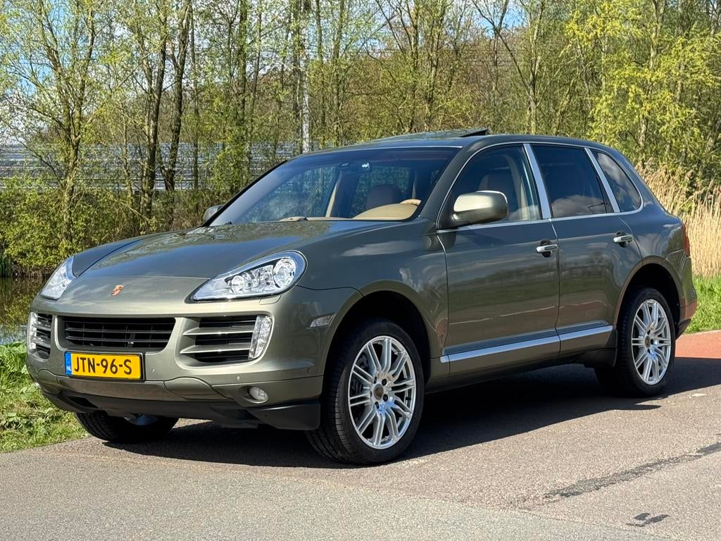 Zeer mooie V6 Cayenne 957 3.6! Lage km stand, Bose, dak, 20”, Auto's, Porsche, Cayenne, Beige, 3598 cc, Leder