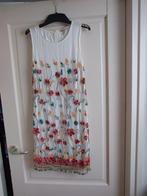 Esqualo nieuw jurkje met geborduurde bloemen maat 36, Overige kleuren, Ophalen of Verzenden, Knielengte, Maat 36 (S)