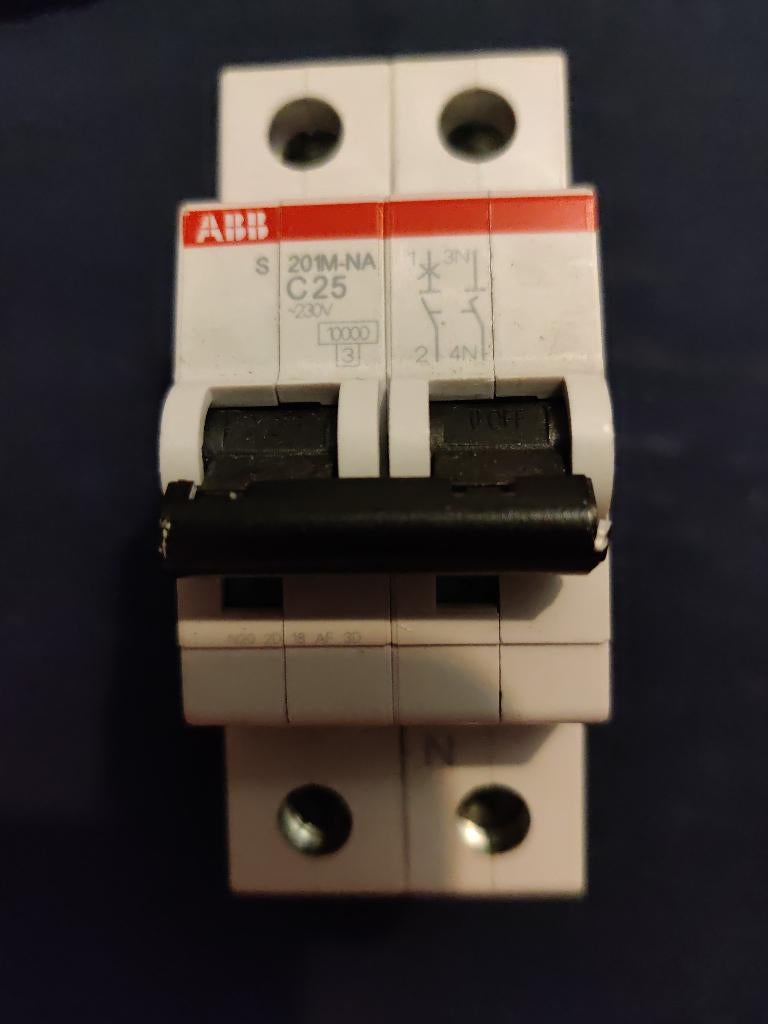 ABB Installatieautomaat S201M-NA C25 2CDS271103R0254, Ophalen of Verzenden, Nieuw